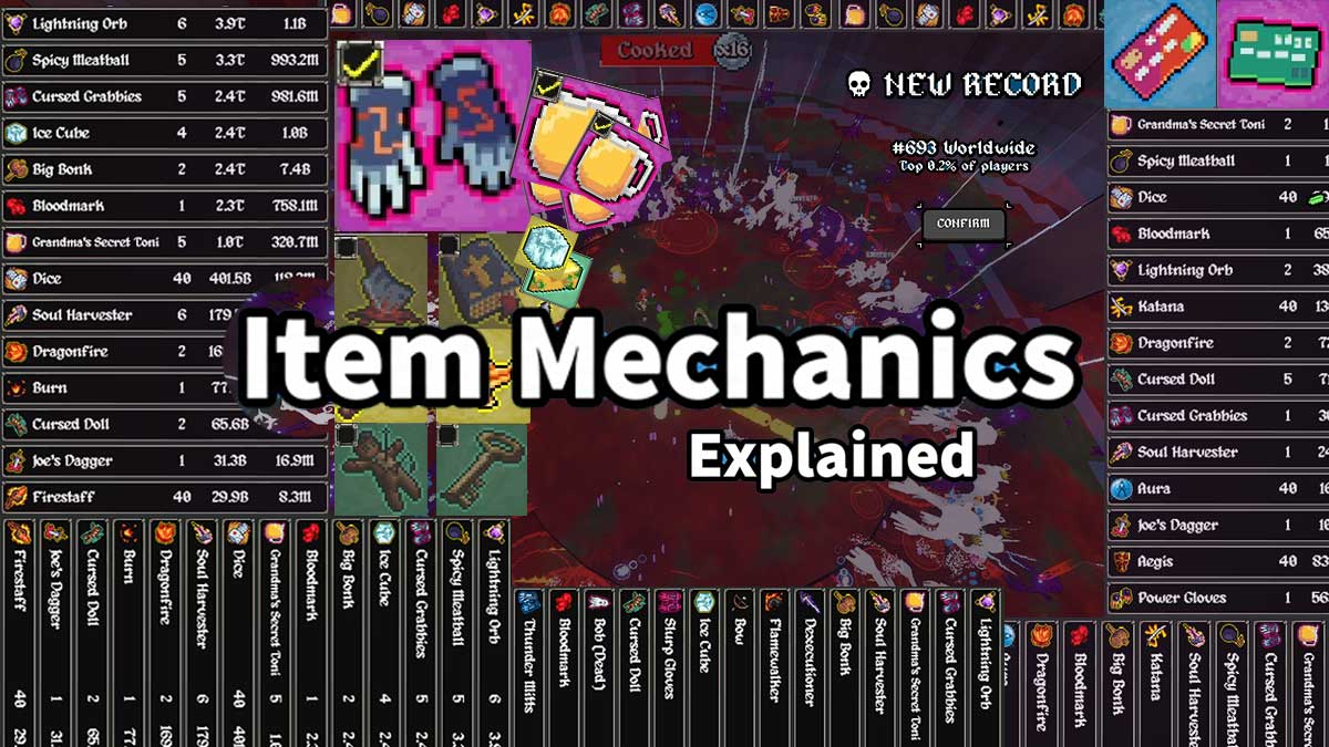 MegaBonk Item Mechanics Guide 2025